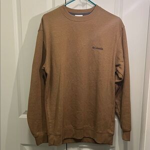 Columbia Men's Tan Crewneck Sweater